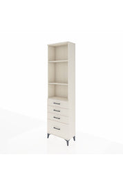 Arges Dolap 3 Raflı 4 Çekmeceli 60x30x221 - S29M060V1A