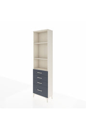 Arges Dolap 3 Raflı 4 Çekmeceli 60x30x221 - S29M060V2A