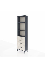 Arges Dolap 3 Raflı 4 Çekmeceli 60x30x221 - S29M060V4A