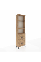 Arges Dolap 3 Raflı 4 Çekmeceli 60x30x221 - S29M060V9A