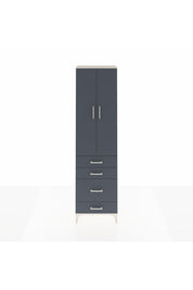 Arges Dolap 2 Raflı 4 Çekmeceli Tek Askılı 60x30x221 - S29M061V2A