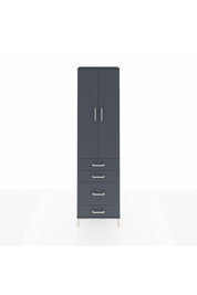 Arges Dolap 2 Raflı 4 Çekmeceli Tek Askılı 60x30x221 - S29M061V5A