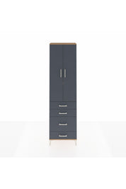 Arges Dolap 3 Raflı 4 Çekmeceli 2 Kapaklı 60x30x221 - S29M062V8A