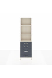 Arges Dolap 3 Raflı 4 Çekmeceli 60x30x221 - S29M063V2A