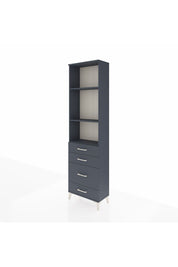 Arges Dolap 3 Raflı 4 Çekmeceli 60x30x221 - S29M063V5A