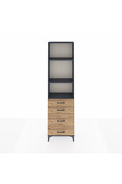 Arges Dolap 3 Raflı 4 Çekmeceli 60x30x221 - S29M063V6A