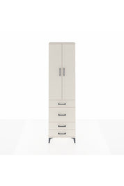 Arges Dolap 2 Raflı 4 Çekmeceli Tek Askılı 60x30x221 - S29M064V1A
