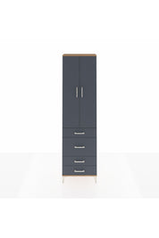 Arges Dolap 2 Raflı 4 Çekmeceli Tek Askılı 60x30x221 - S29M064V8A