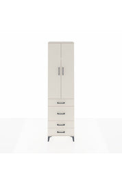 Arges Dolap 3 Raflı 4 Çekmeceli 2 Kapaklı 60x30x221 - S29M065V1A