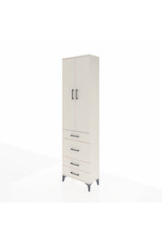 Arges Dolap 3 Raflı 4 Çekmeceli 2 Kapaklı 60x30x221 - S29M065V1A