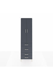 Arges Dolap 3 Raflı 4 Çekmeceli 2 Kapaklı 60x30x221 - S29M065V5A
