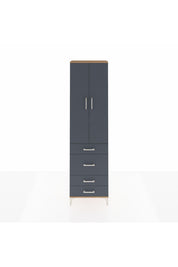 Arges Dolap 3 Raflı 4 Çekmeceli 2 Kapaklı 60x30x221 - S29M065V8A