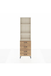 Arges Dolap 3 Raflı 4 Çekmeceli 60x30x221 - S29M066V3A