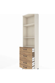 Arges Dolap 3 Raflı 4 Çekmeceli 60x30x221 - S29M066V3A