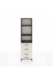Arges Dolap 3 Raflı 4 Çekmeceli 60x30x221 - S29M066V4A
