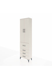 Arges Dolap 2 Raflı 4 Çekmeceli Tek Askılı 60x30x221 - S29M067V1A