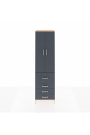 Arges Dolap 2 Raflı 4 Çekmeceli Tek Askılı 60x30x221 - S29M067V8A