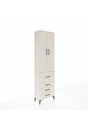 Arges Dolap 3 Raflı 4 Çekmeceli 2 Kapaklı 60x30x221 - S29M068V1A