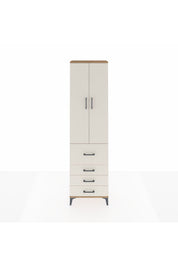 Arges Dolap 3 Raflı 4 Çekmeceli 2 Kapaklı 60x30x221 - S29M068V7A