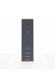 Arges Dolap 3 Raflı 4 Çekmeceli 2 Kapaklı 60x30x221 - S29M068V8A