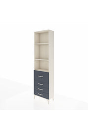 Arges Dolap 3 Raflı 4 Çekmeceli 60x30x221 - S29M069V2A