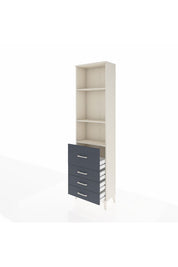 Arges Dolap 3 Raflı 4 Çekmeceli 60x30x221 - S29M069V2A