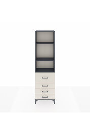 Arges Dolap 3 Raflı 4 Çekmeceli 60x30x221 - S29M069V4A