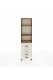 Arges Dolap 3 Raflı 4 Çekmeceli 60x30x221 - S29M069V7A