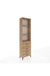 Arges Dolap 3 Raflı 4 Çekmeceli 60x30x221 - S29M069V9A