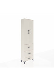 Arges Dolap 2 Raflı 3 Çekmeceli Tek Askılı 60x30x221 - S29M070V1A