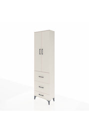 Arges Dolap 2 Raflı 3 Çekmeceli Tek Askılı 60x30x221 - S29M070V1A