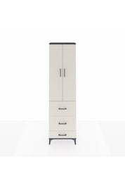 Arges Dolap 2 Raflı 3 Çekmeceli Tek Askılı 60x30x221 - S29M070V4A