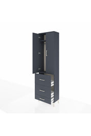Arges Dolap 2 Raflı 3 Çekmeceli Tek Askılı 60x30x221 - S29M070V5A