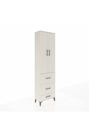 Arges Dolap 3 Raflı 3 Çekmeceli 2 Kapaklı 60x30x221 - S29M071V1A