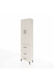Arges Dolap 3 Raflı 3 Çekmeceli 2 Kapaklı 60x30x221 - S29M071V1A