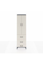 Arges Dolap 3 Raflı 3 Çekmeceli 2 Kapaklı 60x30x221 - S29M071V4A