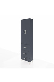 Arges Dolap 3 Raflı 3 Çekmeceli 2 Kapaklı 60x30x221 - S29M071V5A
