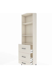 Arges Dolap 3 Raflı 3 Çekmeceli 60x30x221 - S29M072V1A