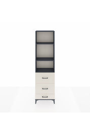 Arges Dolap 3 Raflı 3 Çekmeceli 60x30x221 - S29M072V4A