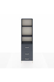 Arges Dolap 3 Raflı 3 Çekmeceli 60x30x221 - S29M072V5A