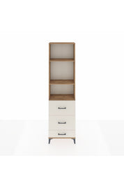Arges Dolap 3 Raflı 3 Çekmeceli 60x30x221 - S29M072V7A