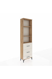 Arges Dolap 3 Raflı 3 Çekmeceli 60x30x221 - S29M072V7A