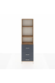 Arges Dolap 3 Raflı 3 Çekmeceli 60x30x221 - S29M072V8A