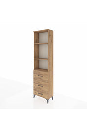 Arges Dolap 3 Raflı 3 Çekmeceli 60x30x221 - S29M072V9A