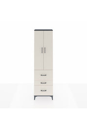 Arges Dolap 2 Raflı 3 Çekmeceli Tek Askılı 60x30x221 - S29M073V4A
