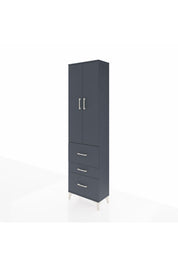 Arges Dolap 2 Raflı 3 Çekmeceli Tek Askılı 60x30x221 - S29M073V5A