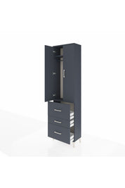 Arges Dolap 2 Raflı 3 Çekmeceli Tek Askılı 60x30x221 - S29M073V5A