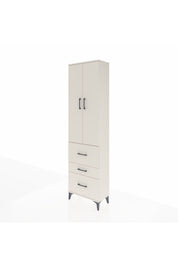 Arges Dolap 3 Raflı 3 Çekmeceli 2 Kapaklı 60x30x221 - S29M074V1A