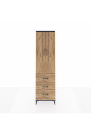 Arges Dolap 3 Raflı 3 Çekmeceli 2 Kapaklı 60x30x221 - S29M074V6A