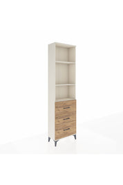 Arges Dolap 3 Raflı 3 Çekmeceli 60x30x221 - S29M075V3A